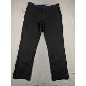 Banana Republic Aiden Chino Pants Mens 34x30 Black Slim Fit Stretch